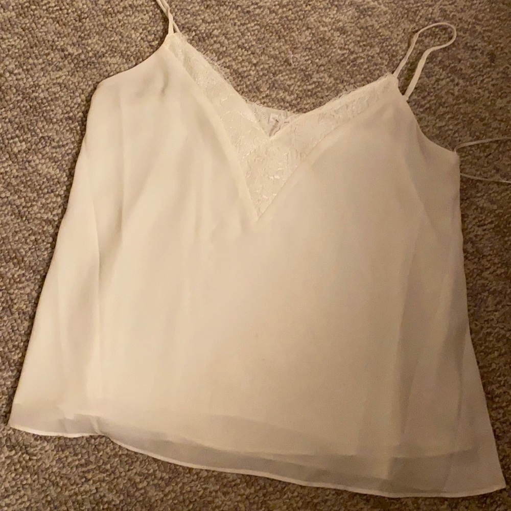 Socialite lace tank top